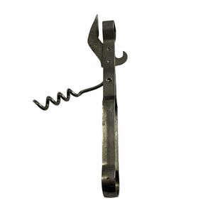 Vintage Tool Steel Tempered Manual Can Bottle Cork Opener